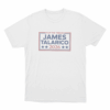 Flip The Tables James Talarico 2026 Unisex T Shirt White