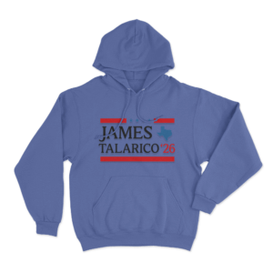James Talarico 2026 Unisex Hoodie Blue